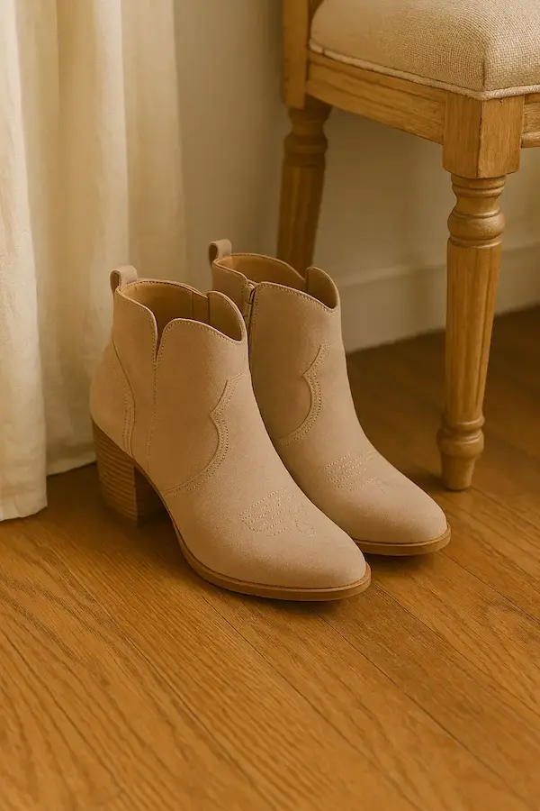 Tan Ankle Booties