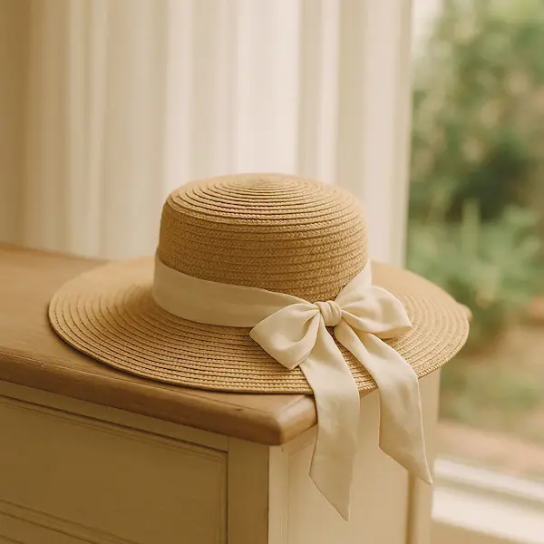Woven Sun Hat — accessories