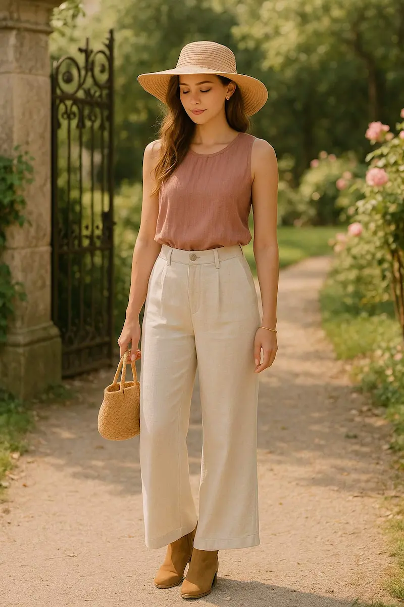 Casual charm style — Eyelet Peplum Blouse