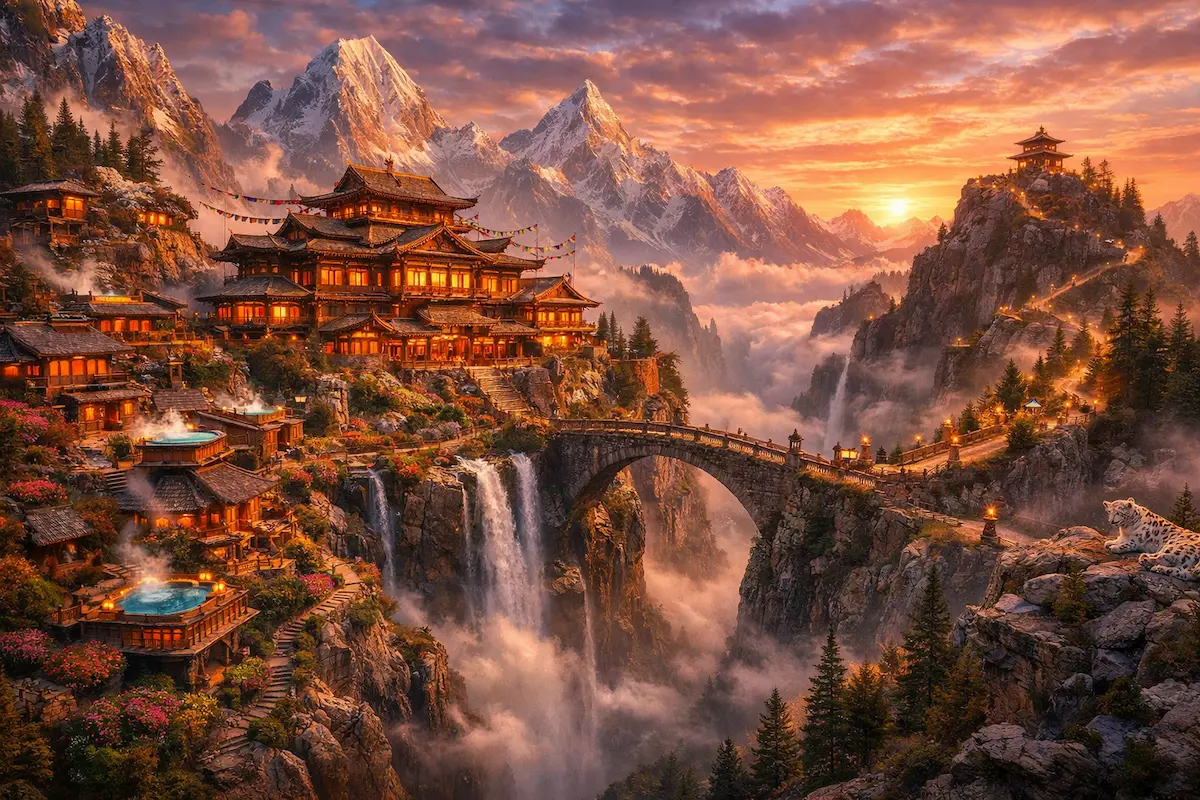 Shangri-La Peaks - Hidden Sanctuary