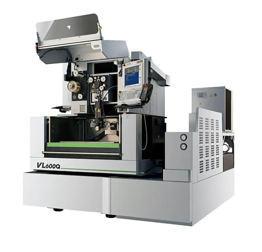 Sodick VL600Q Wire EDM machine — our primary precision cutting equipment